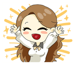 Luxurious working girl Stephanie sticker #3061342