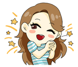 Luxurious working girl Stephanie sticker #3061345