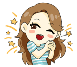 Luxurious working girl Stephanie sticker #3061345