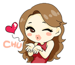 Luxurious working girl Stephanie sticker #3061348