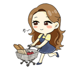 Luxurious working girl Stephanie sticker #3061349