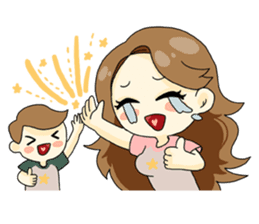 Luxurious working girl Stephanie sticker #3061351