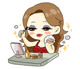 Luxurious working girl Stephanie sticker #3061352