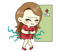 Luxurious working girl Stephanie sticker #3061354