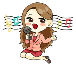 Luxurious working girl Stephanie sticker #3061361