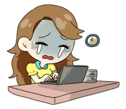 Luxurious working girl Stephanie sticker #3061363