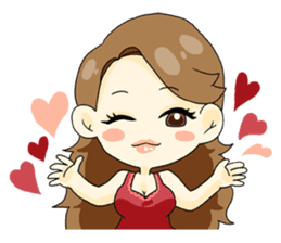 Luxurious working girl Stephanie sticker #3061371