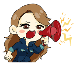 Luxurious working girl Stephanie sticker #3061375