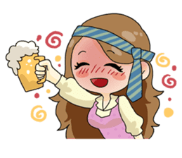 Luxurious working girl Stephanie sticker #3061376