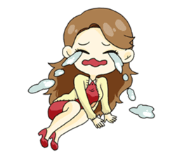 Luxurious working girl Stephanie sticker #3061378