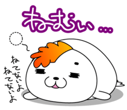 Mohican head seal sticker #3061706