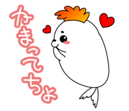 Mohican head seal sticker #3061710