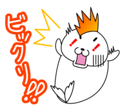 Mohican head seal sticker #3061714