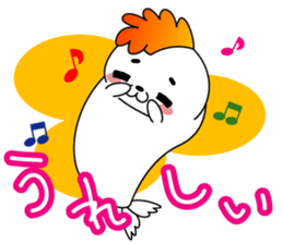 Mohican head seal sticker #3061716