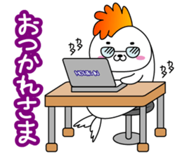 Mohican head seal sticker #3061728