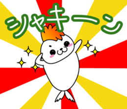 Mohican head seal sticker #3061730