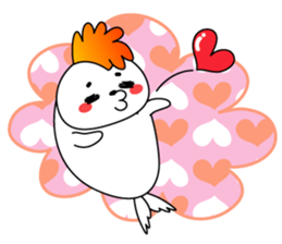 Mohican head seal sticker #3061736