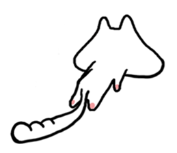 Rice cake dog sticker #3061796