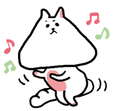 Rice cake dog sticker #3061797