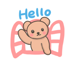 Earnest bear sticker #3062390