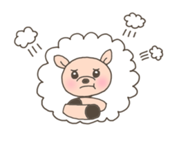 The free sheep'Merci' sticker #3062597