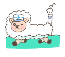 The free sheep'Merci' sticker #3062608