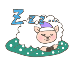 The free sheep'Merci' sticker #3062611