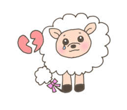 The free sheep'Merci' sticker #3062626