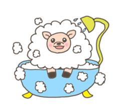 The free sheep'Merci' sticker #3062634