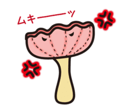 Lovely mushrooms sticker #3062962