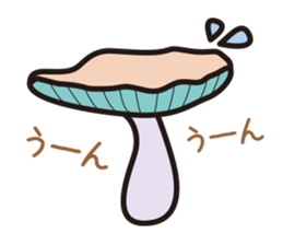 Lovely mushrooms sticker #3062967