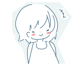 Various girls Sticker sticker #3062997