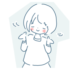 Various girls Sticker sticker #3063009