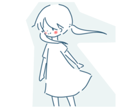 Various girls Sticker sticker #3063025