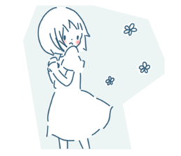 Various girls Sticker sticker #3063031