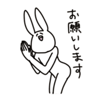rabbit-3 sticker #3063088