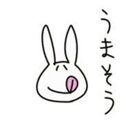 rabbit-3 sticker #3063108