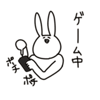 rabbit-3 sticker #3063114
