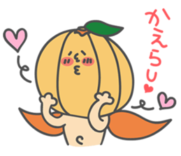 The Orange Man (Wakayama area,Japan) sticker #3063405