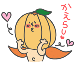 The Orange Man (Wakayama area,Japan) sticker #3063405