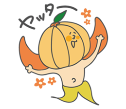 The Orange Man (Wakayama area,Japan) sticker #3063414