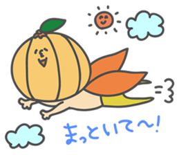 The Orange Man (Wakayama area,Japan) sticker #3063423