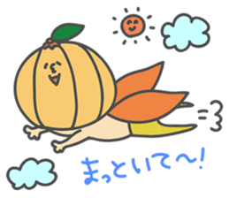 The Orange Man (Wakayama area,Japan) sticker #3063423