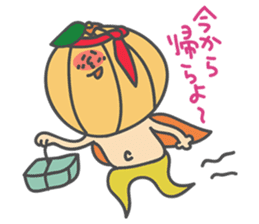 The Orange Man (Wakayama area,Japan) sticker #3063425