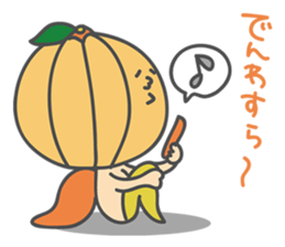The Orange Man (Wakayama area,Japan) sticker #3063429