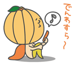 The Orange Man (Wakayama area,Japan) sticker #3063429