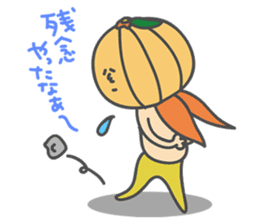 The Orange Man (Wakayama area,Japan) sticker #3063430