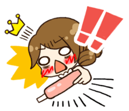 I am pregnant! sticker #3063675