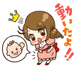 I am pregnant! sticker #3063699