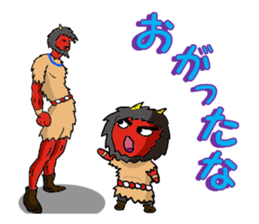 Sticker of the namahage sticker #3063730